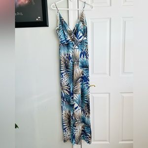Iris Palm Jumpsuit